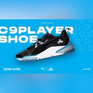 🆕 Men’s Puma Cloud 9 X Limited Edition Player Esports V Gaming Sneakers 👟